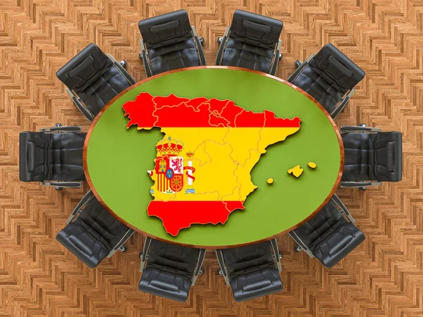 Reunión del Gobierno español — Foto de Stock