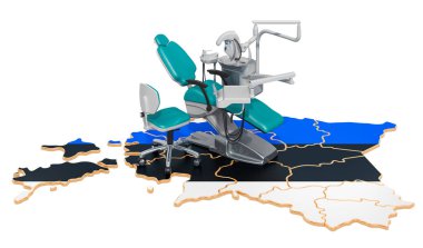 Estonya 'da dişçilik kavramı, 3D yorumlama