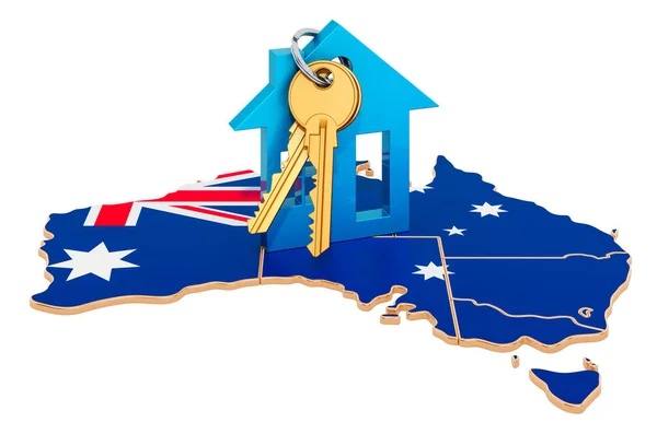 Real estate in Australia concept. — Stock Photo, Image
