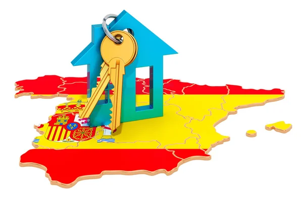 Concepto inmobiliario en España — Foto de Stock