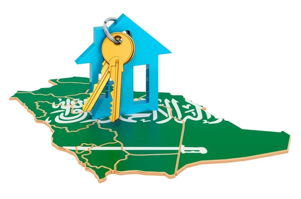 Immobilien im saudi-arabischen Konzept — Stockfoto