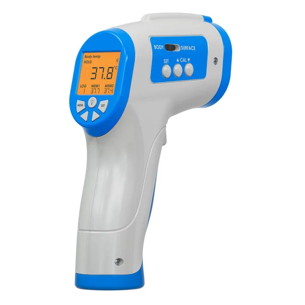 Digital Non-Contact Forehead Thermometer Laser, 3D rendering — Stock Photo, Image