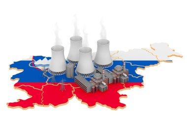 Slovenya 'daki nükleer enerji santralleri, 3D görüntüleme