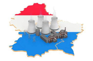 Lüksemburg 'daki nükleer enerji santralleri, 3D görüntüleme