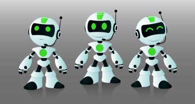 Site için küçük robotlar yardımcıları
