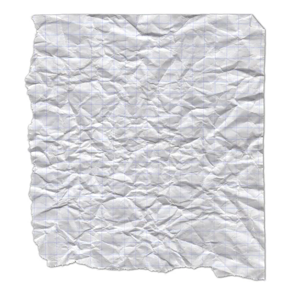 Beyaz arka plan üzerinde yırtık kağıt