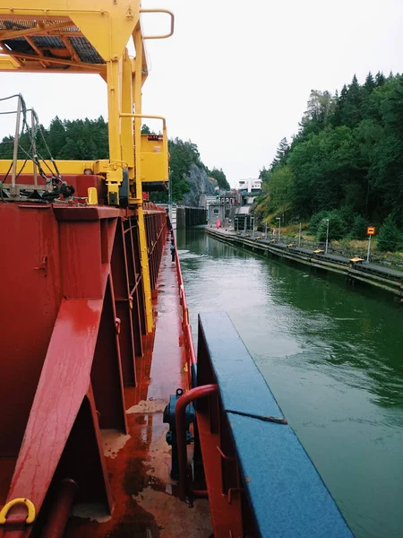 Chegando ao penstock — Fotografia de Stock