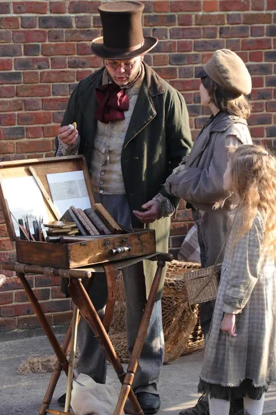 Christmas victorian festival — Stock Photo, Image