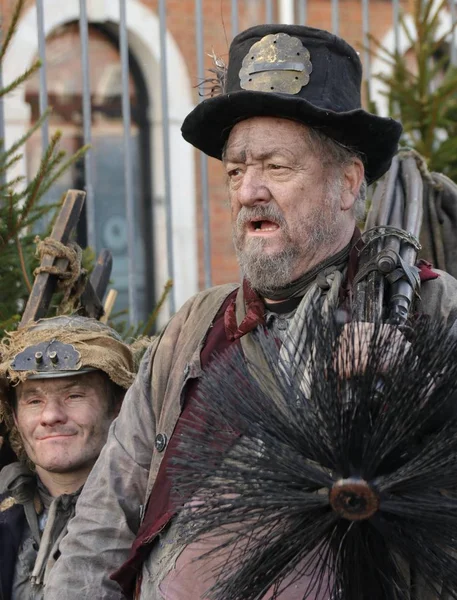 Victorian Christmas festival in portsmouth — Stock Photo, Image