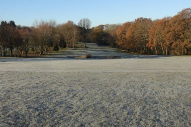 Frost'un üzerinde golf sahası