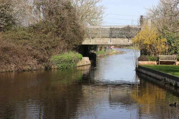 A scenic view of the Chichester canal — Stock Photo, Image