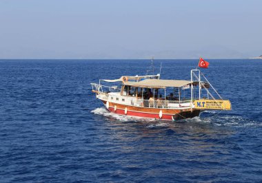 Türkiye'de turistlere tekne turları