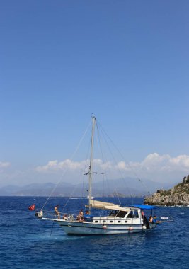 Türkiye'de turistlere tekne turları
