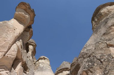 Ünlü Peri bacaları ve peyzaj Kapadokya'nın