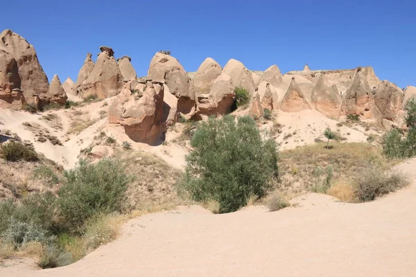 Ünlü Peri bacaları ve peyzaj Kapadokya'nın