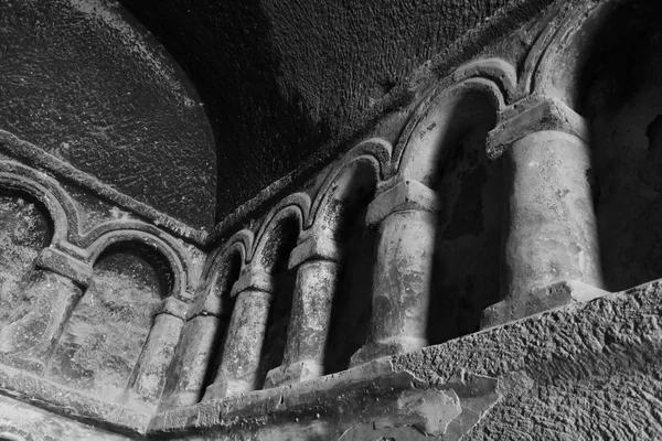 ภายในวิหาร Selime ใน Cappadocia — ภาพถ่ายสต็อก