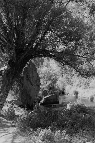 Kanyon Ihlara dağ manzarası