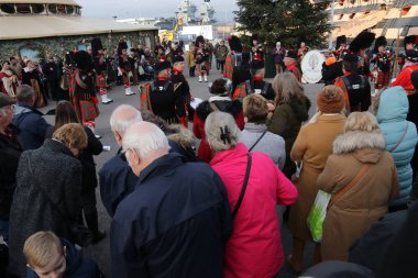 2 Aralık 2017, Portsmouth Tersane, İngiltere: portsmouth Tersane, 2 December2017 yıllık Noel Victoria Festivali ziyaretçi