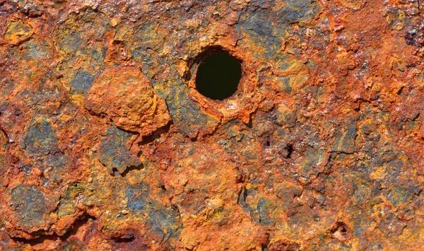 Abstract generated textured rust metal surface background — Stock Photo, Image