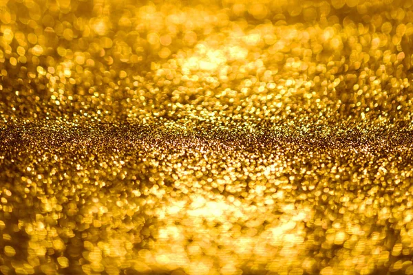 Golden glitter texture Colorfull Blurred abstract background — Stock Photo, Image