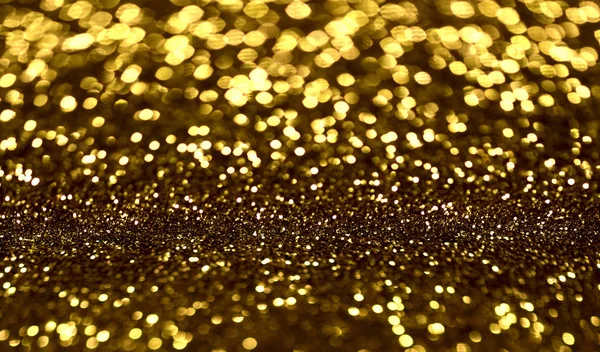 Gouden glitter textuur Colorfull wazig abstracte achtergrond — Stockfoto