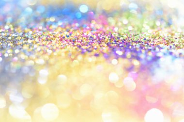 Altın glitter doku Derma bulanık arka plan