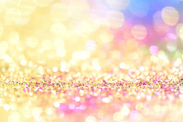 Золотой блеск текстуры Цветной размытый абстрактный фон — стоковое фото