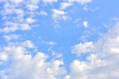 Bulutlar güzel günbatımı arka plan ile gökyüzü