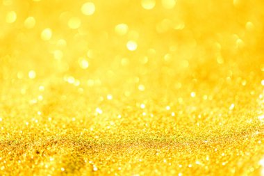 Altın glitter doku Derma bulanık arka plan 