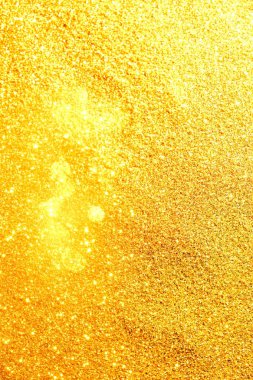 Altın glitter doku Derma bulanık arka plan 