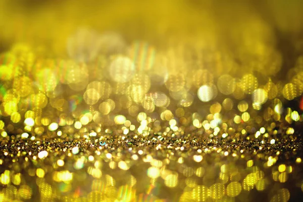 Zlatý třpyt textura Colorfull rozmazané pozadí abstraktní — Stock fotografie