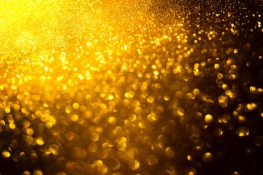 Altın glitter doku Derma bulanık arka plan