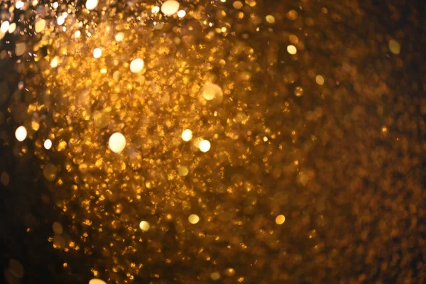 Golden Glitter Textura Colorfull Blurred Fundo Abstrato Para Aniversário Aniversário — Fotografia de Stock