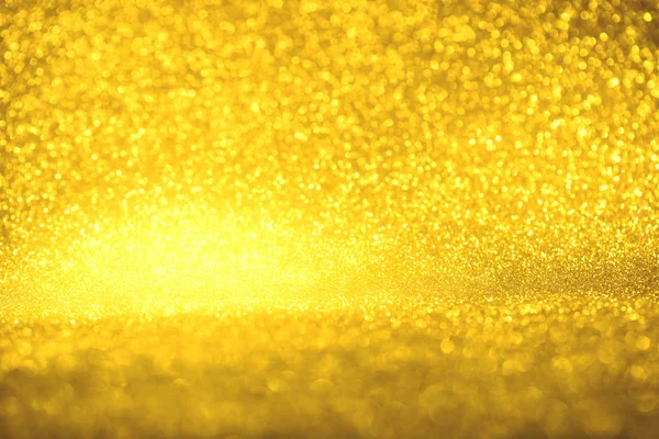 Golden Glitter Texture Colorfull Blurred Abstract Background Birthday Anniversary Wedding — Stock Photo, Image