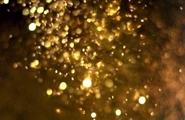 Golden Glitter Textura Colorfull Blurred Fundo Abstrato Para Aniversário Aniversário — Fotografia de Stock