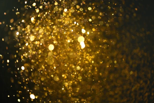 Golden Glitter Textura Colorfull Blurred Fundo Abstrato Para Aniversário Aniversário — Fotografia de Stock