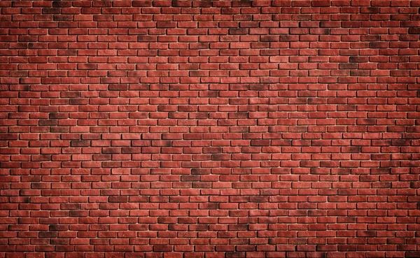 Red Brown Block Brick Wall Beautifully Arranged Texture Background — Stock Photo, Image