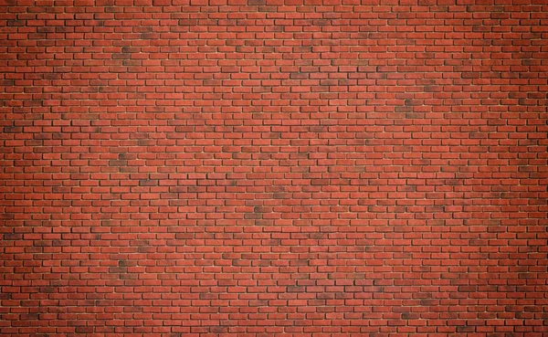 Red Brown Block Brick Wall Beautifully Arranged Texture Background — Stock Photo, Image