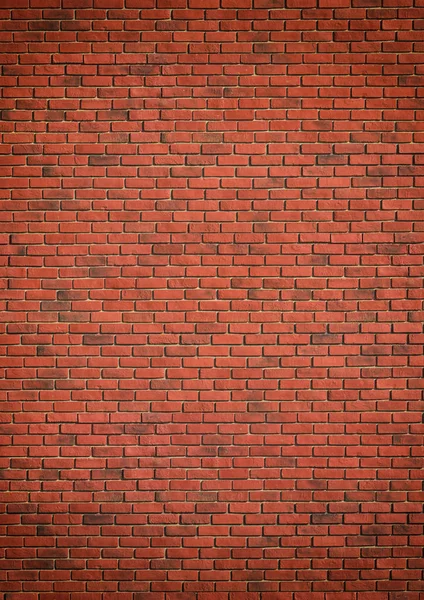 Mur Brique Brun Rouge Superbement Arrangé Texture Fond — Photo