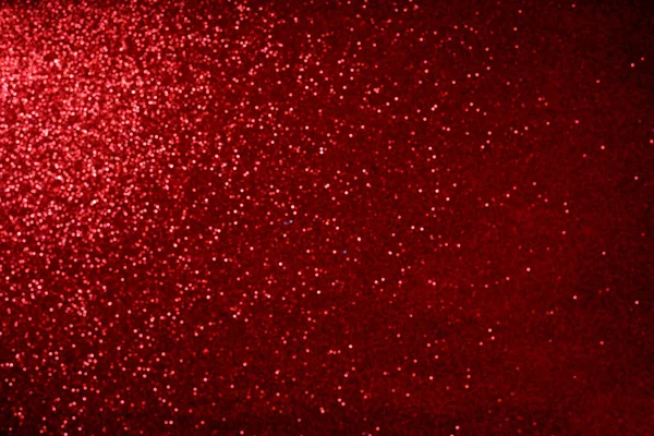 Luci rosse glitter bokeh sfondo astratto offuscata per San Valentino, compleanno, anniversario, matrimonio, nuovo anno e Natale — Foto Stock