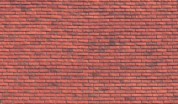 Mur en brique brun rouge superbement arrangé texture backgrou — Photo