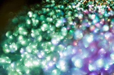 Bokeh altın glitter doku Derma bulanık soyut backgrou