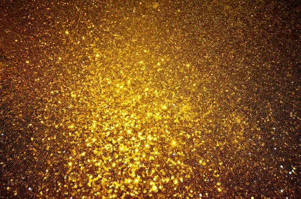 Golden Glitter Textura Colorfull Blurred Fundo Abstrato Para Aniversário Aniversário — Fotografia de Stock