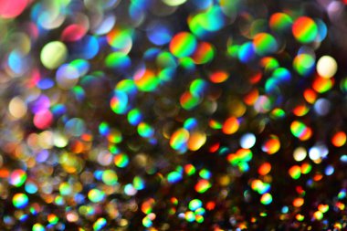 Altın glitter doku doğum günü, yıldönümü, düğün, yeni yıl arifesi ya da Noel için arka plan Derma bulanık.