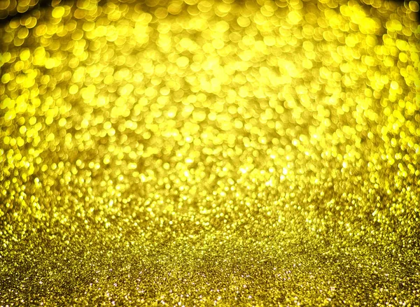 Golden Glitter Textura Colorfull Blurred Fundo Abstrato Para Aniversário Aniversário — Fotografia de Stock