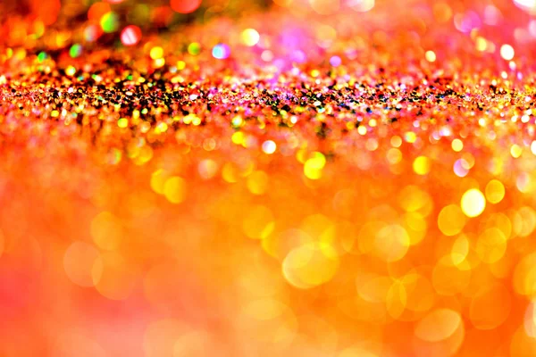 Gouden Glitter Textuur Colorfull Wazig Abstracte Achtergrond Voor Verjaardag Verjaardag — Stockfoto