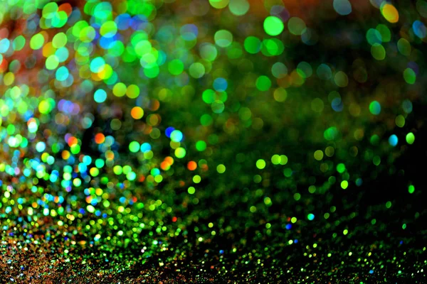 Gouden Glitter Textuur Colorfull Wazig Abstracte Achtergrond Voor Verjaardag Verjaardag — Stockfoto