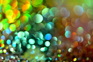 Altın glitter doku doğum günü, yıldönümü, düğün, yeni yıl arifesi ya da Noel için arka plan Derma bulanık.