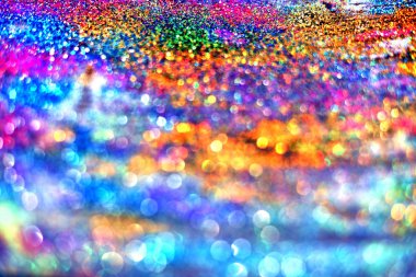 Altın glitter doku doğum günü, yıldönümü, düğün, yeni yıl arifesi ya da Noel için arka plan Derma bulanık.