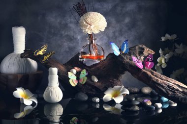 Kaplıca tedavisi ve tablo stone bileşimi.